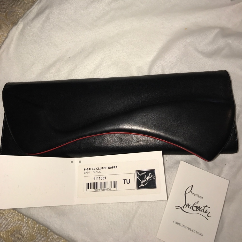 Christian Louboutin Black Pigalle Clutch